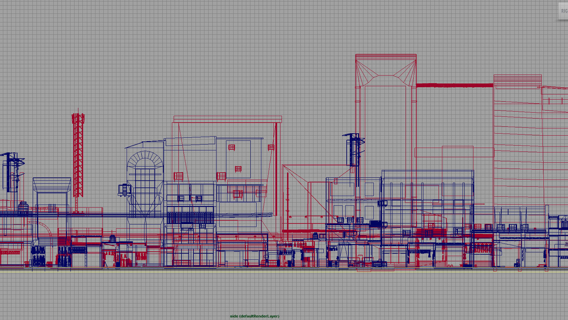 market bazaar street road 3d model 3D model_85