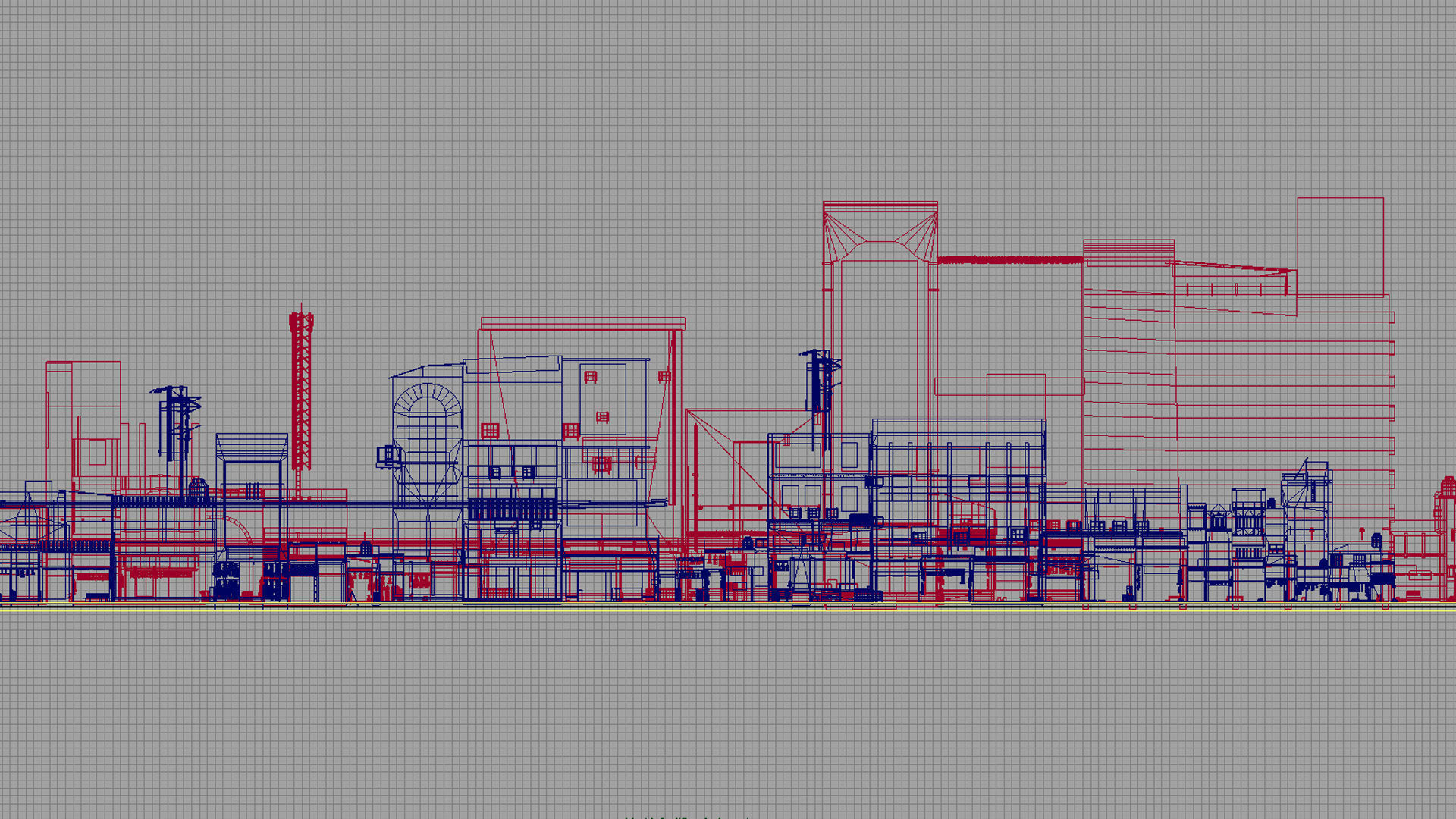 market bazaar street 2 road 3d model 3D model_25