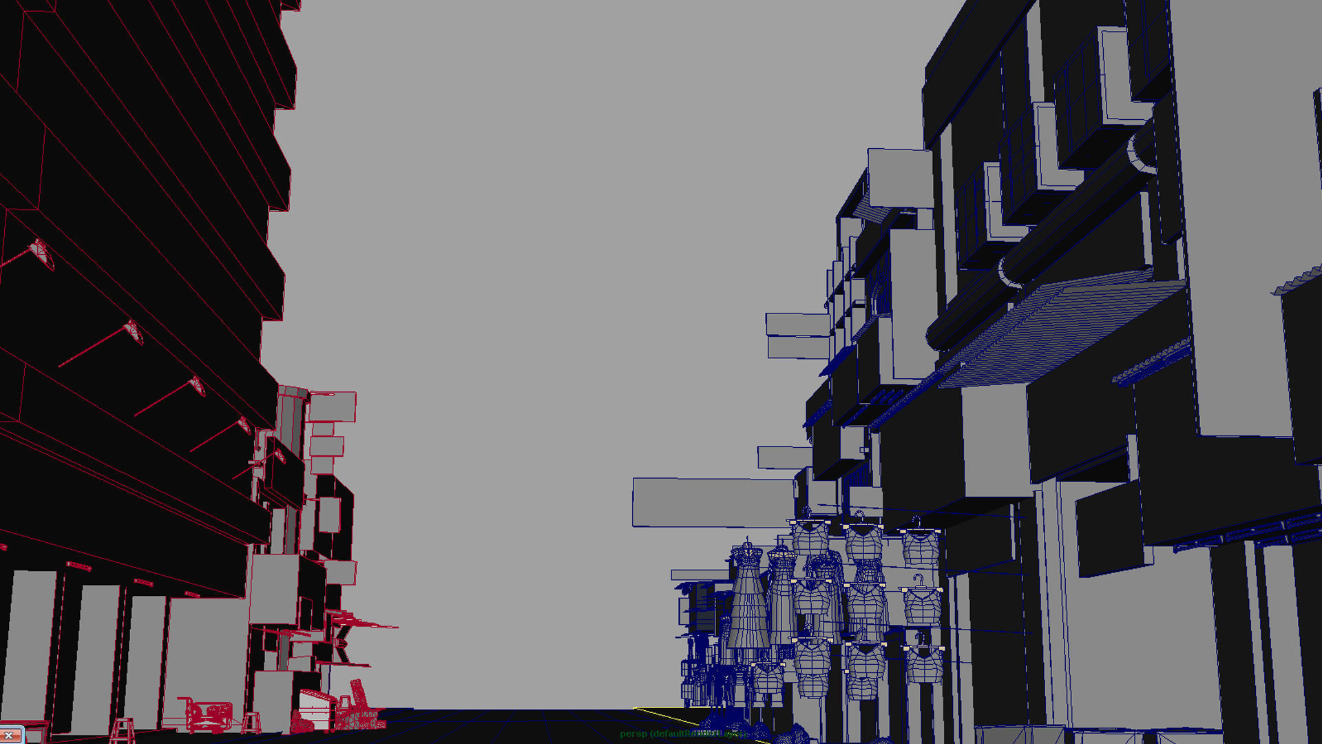 market bazaar street 2 road 3d model 3D model_22