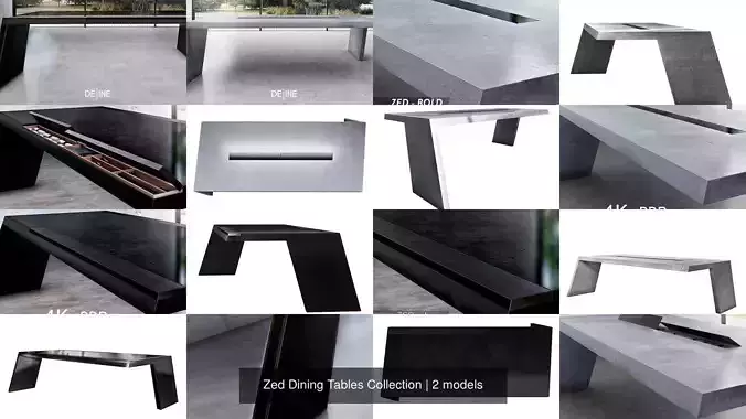 Zed Dining Tables Collection
