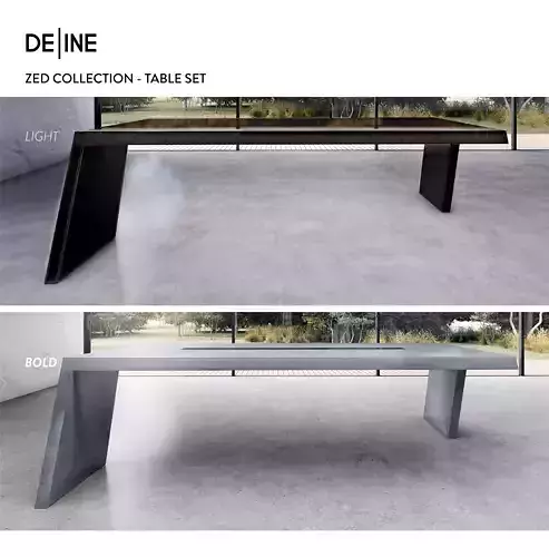 Zed Dining Tables Collection