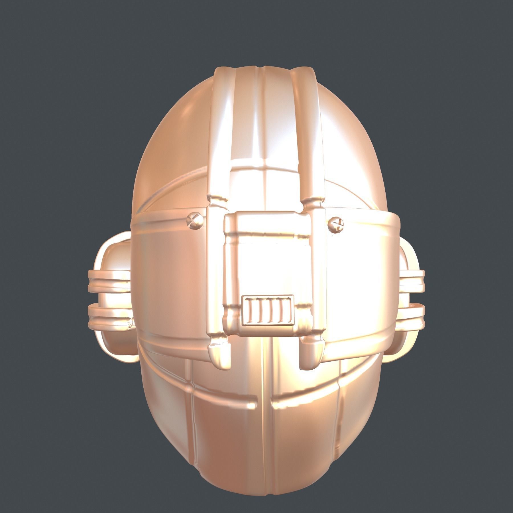 helmet high poly sculpt 3d printable ver 7 3D model 3D model_6