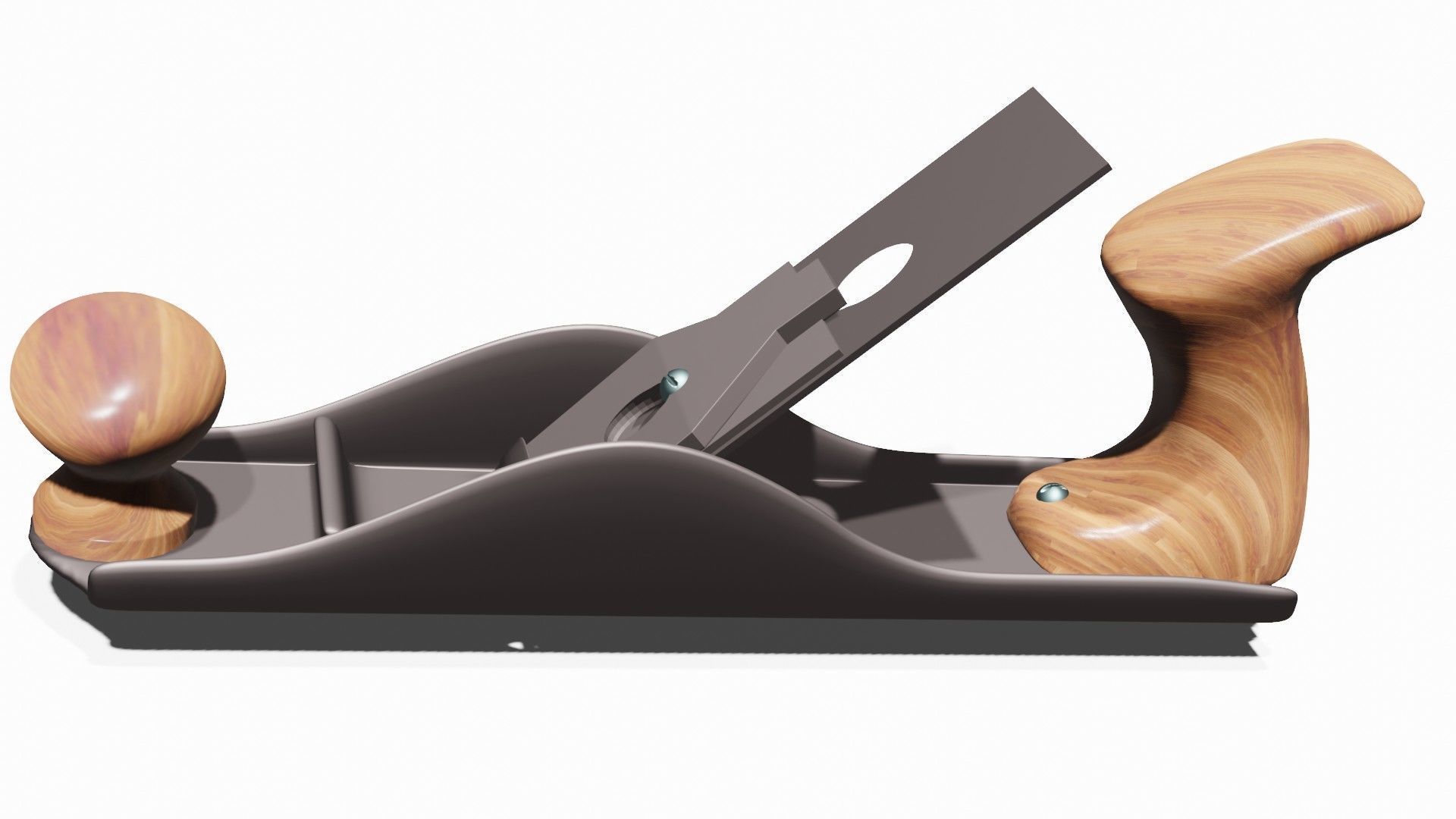 Wood planer 3D model_4