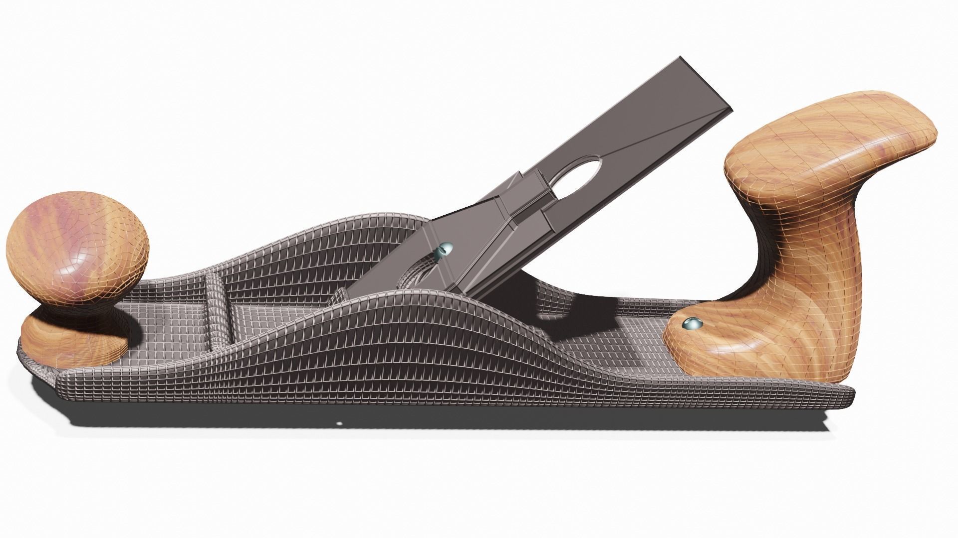 Wood planer 3D model_7