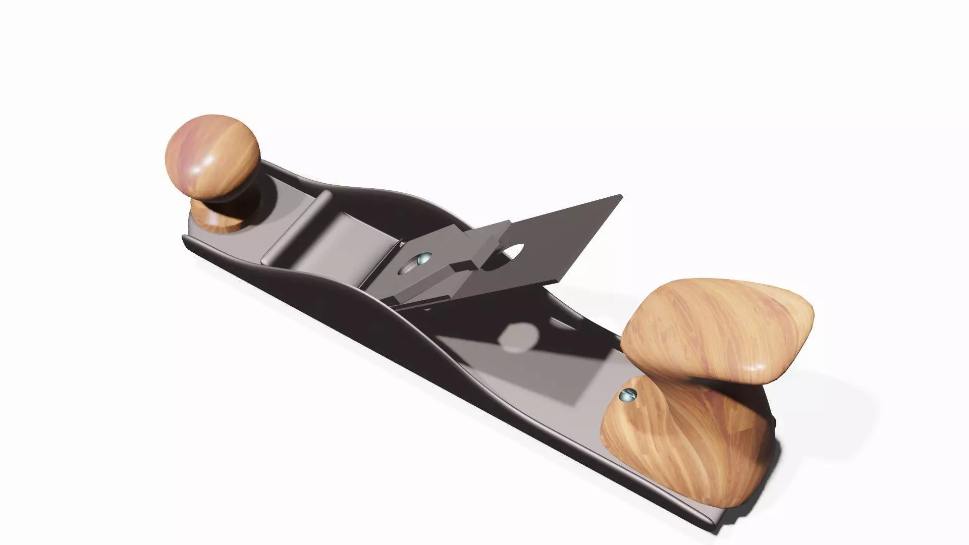 Wood planer 3D model_0