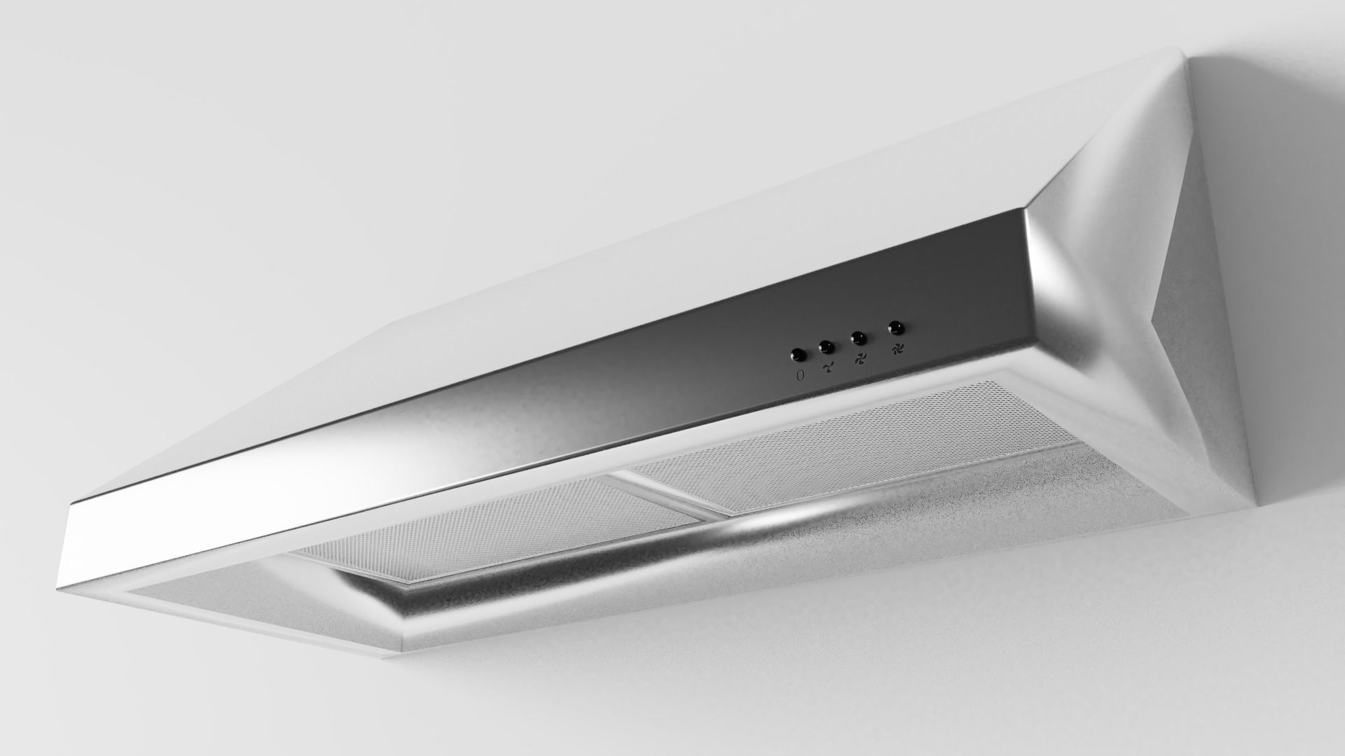 Cooker Hood 3D model_1