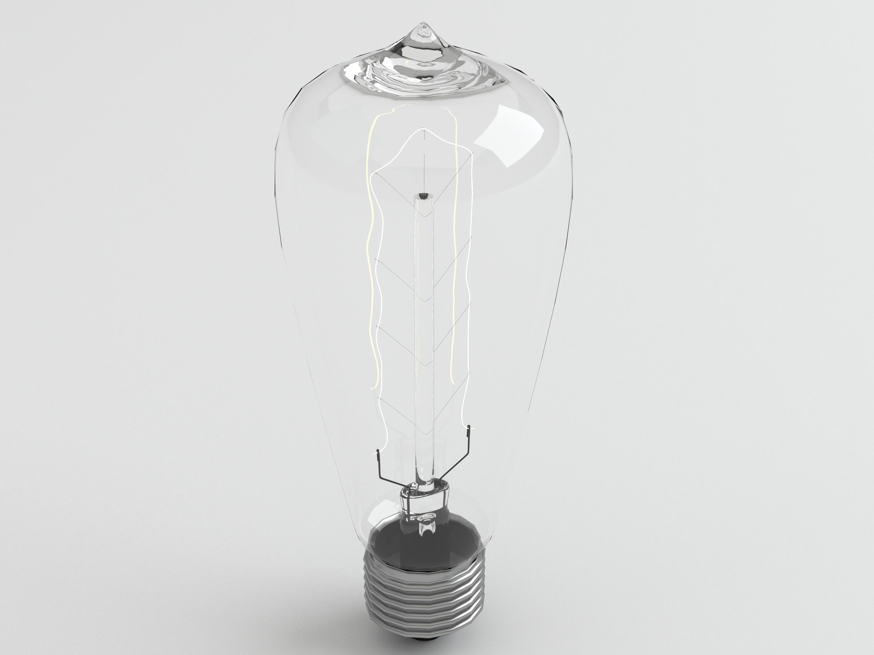 Bulb light 13 3D model_4