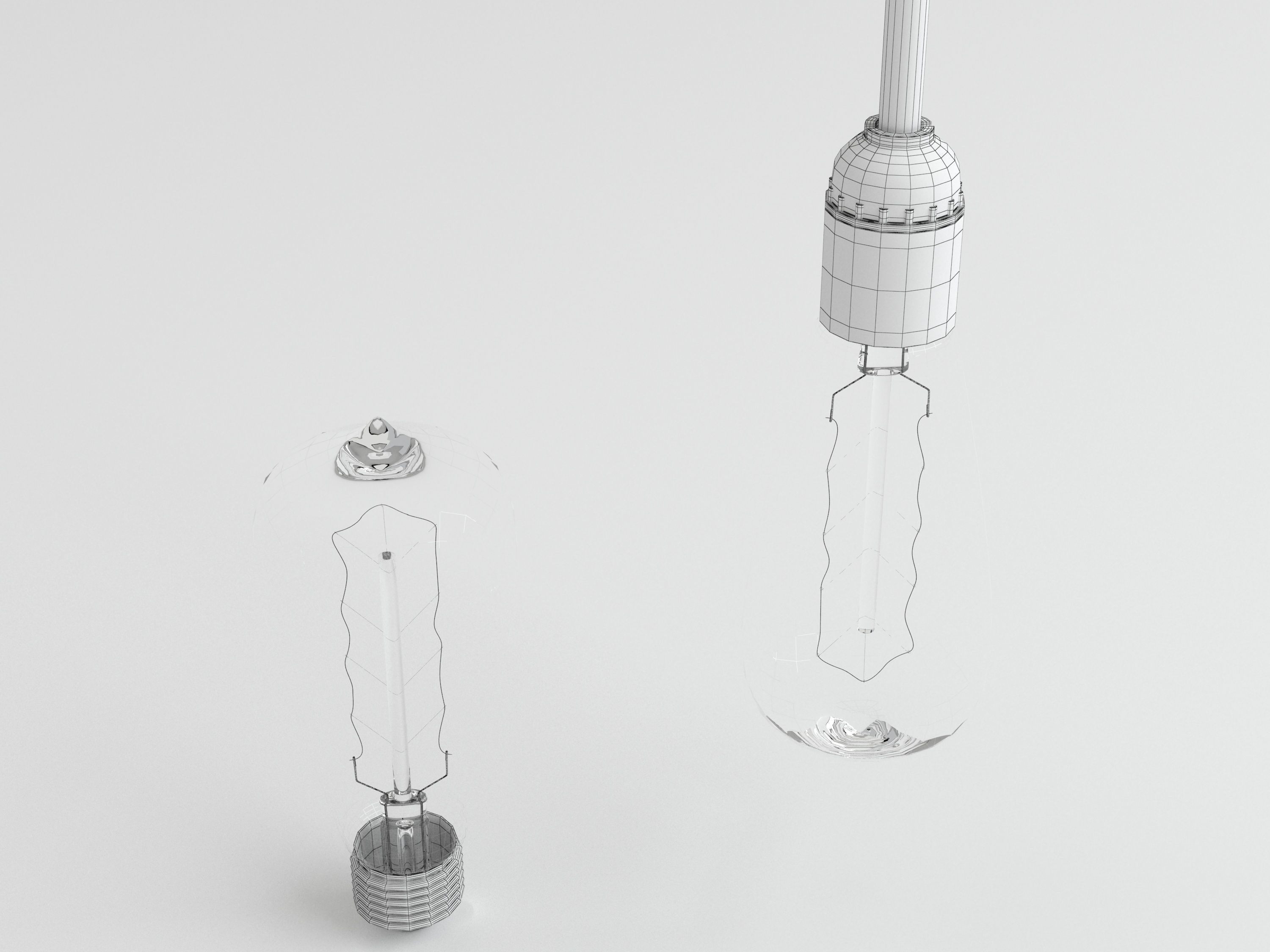 Bulb light 13 3D model_3