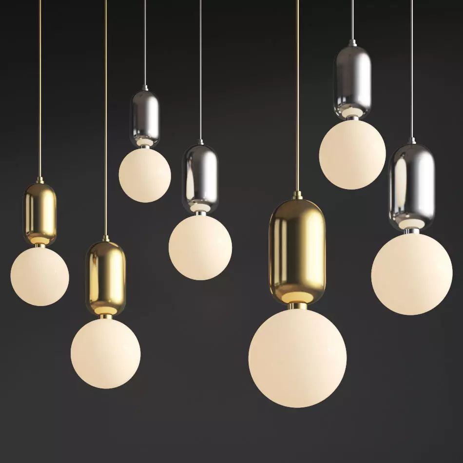 Aballs Gold and Chrome Parachilna Hayon Studio 2 3D model_0