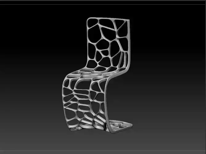 Exquisite chair 3D print model