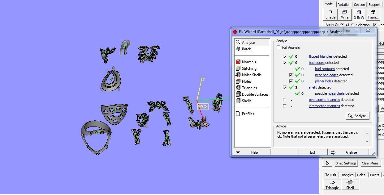 Ring and Earrings 60 3D print model_5