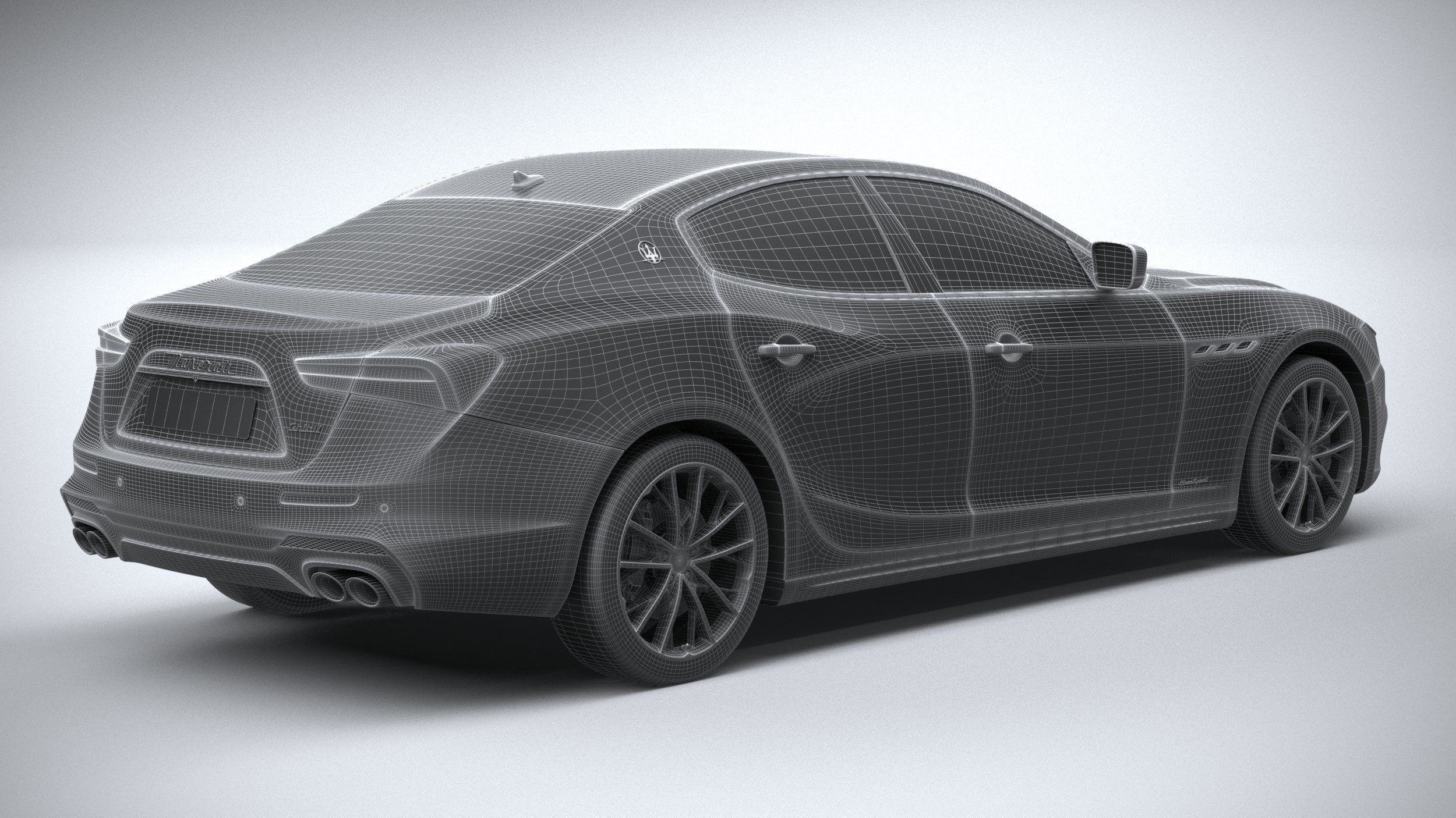 Maserati Ghibli Hybrid 2021 3D model_27