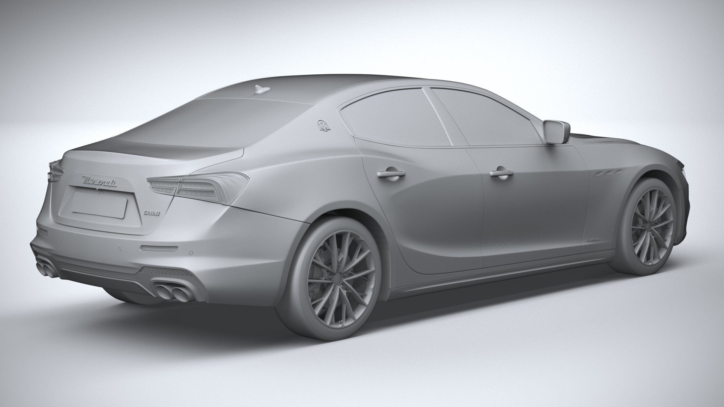 Maserati Ghibli Hybrid 2021 3D model_25