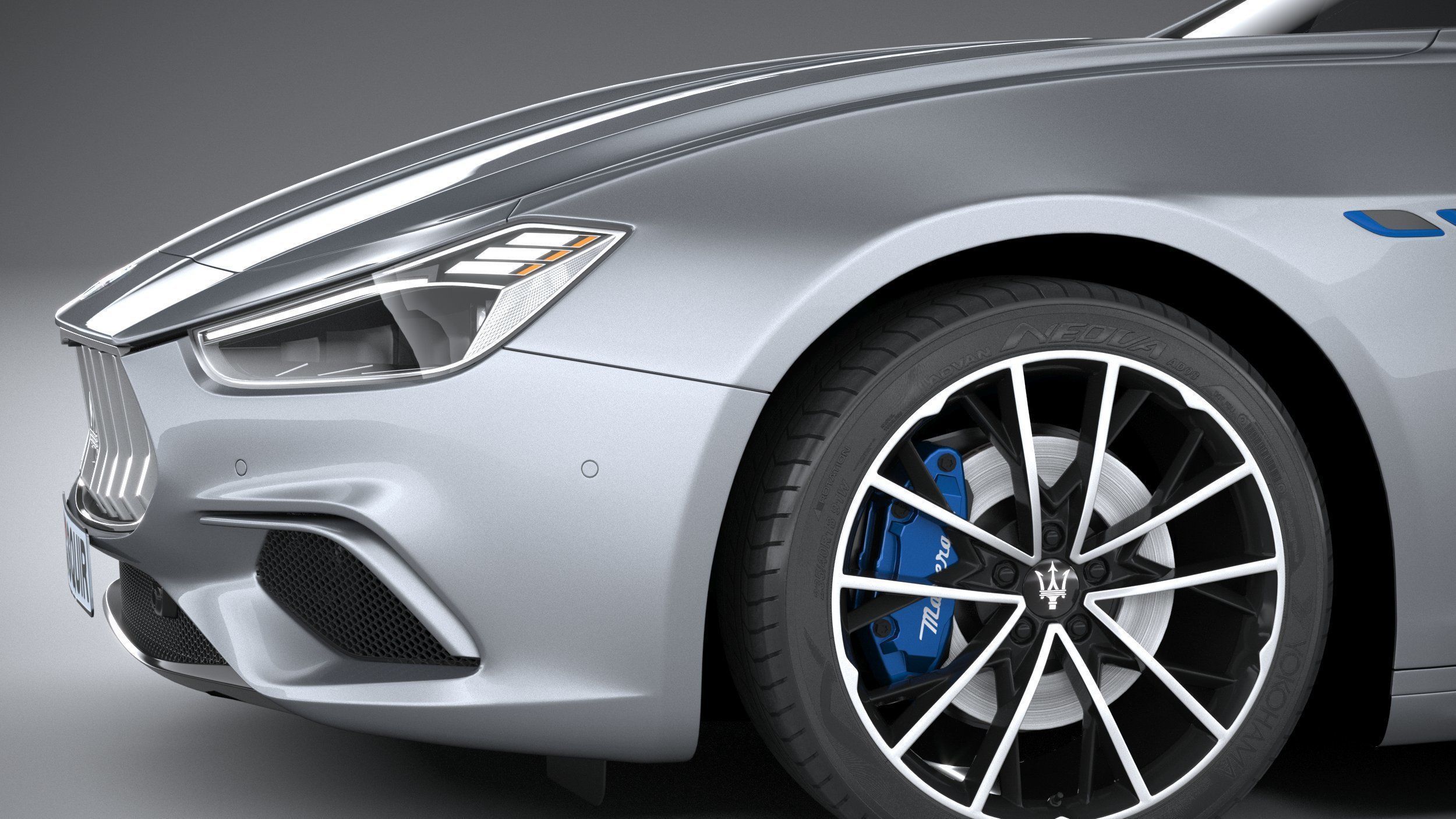 Maserati Ghibli Hybrid 2021 3D model_3