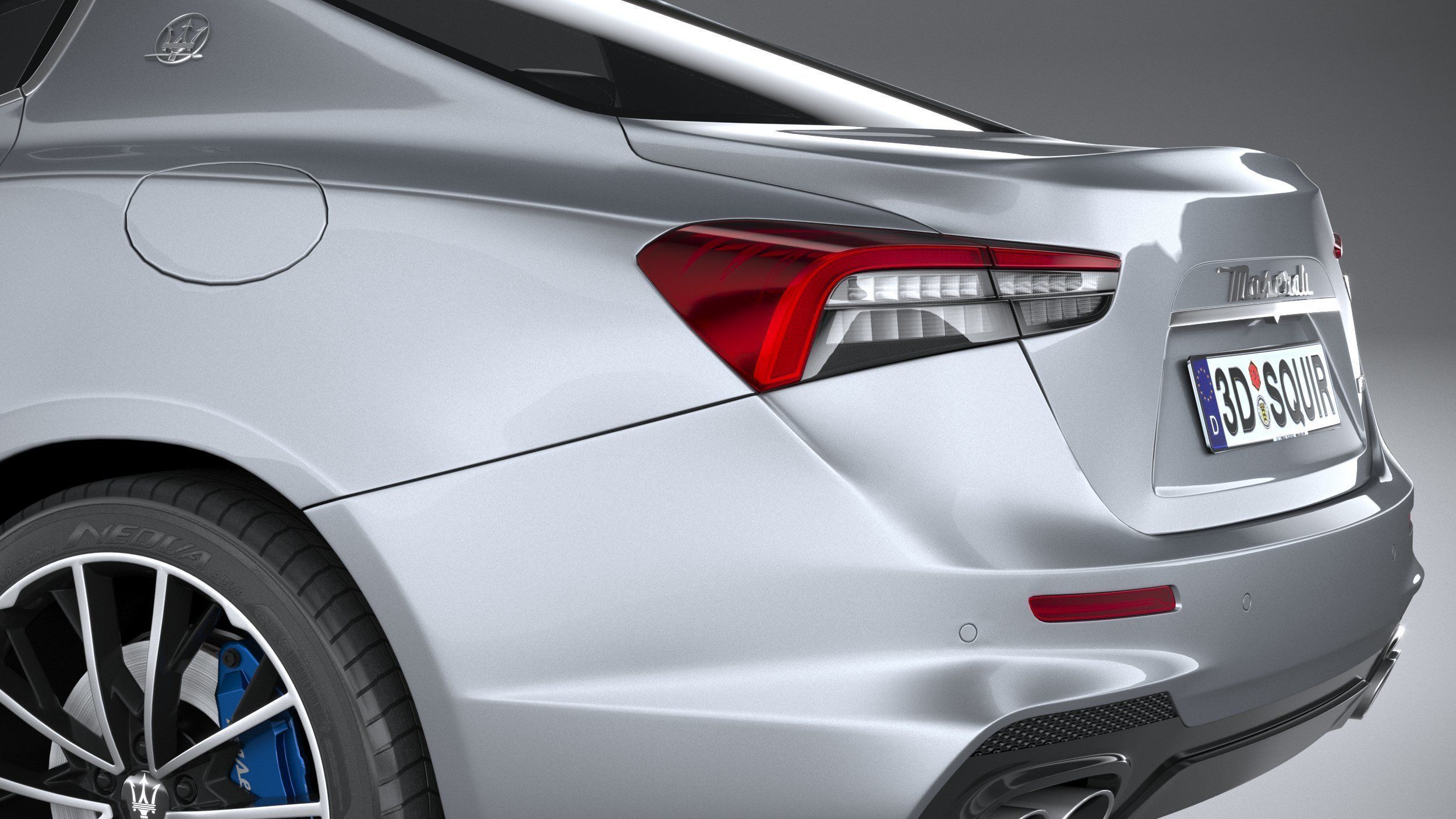 Maserati Ghibli Hybrid 2021 3D model_6