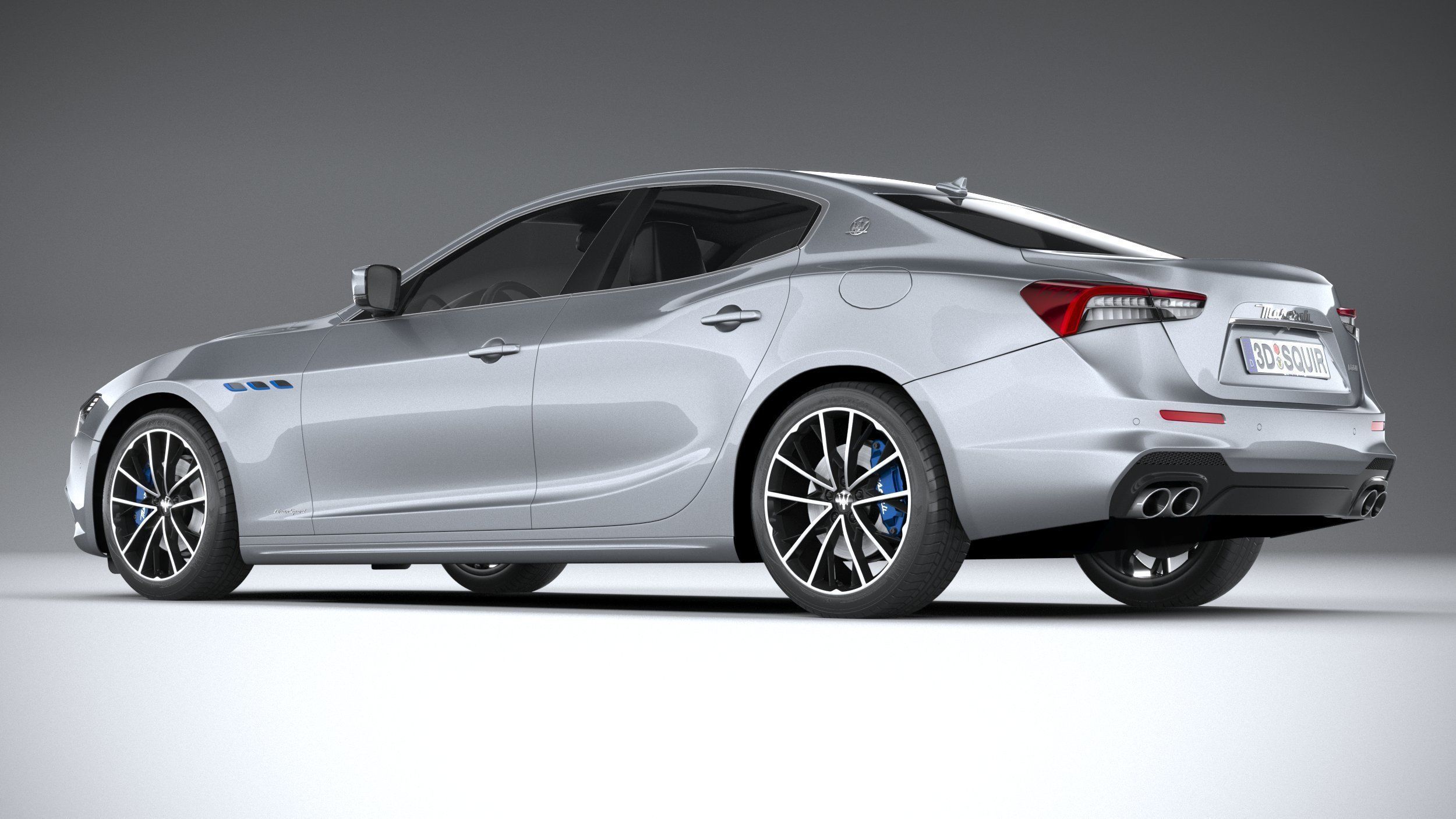 Maserati Ghibli Hybrid 2021 3D model_5