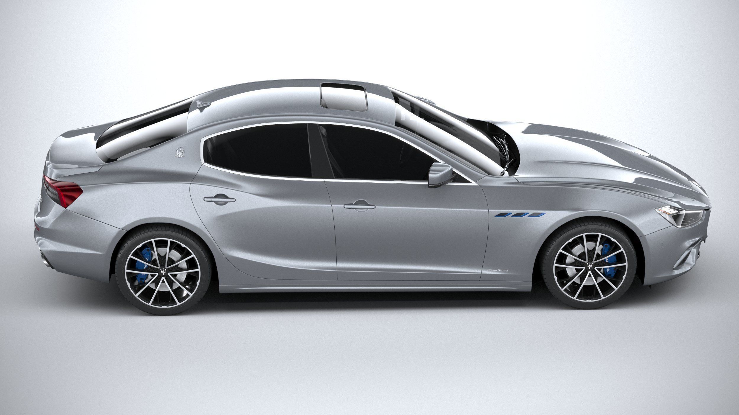 Maserati Ghibli Hybrid 2021 3D model_11