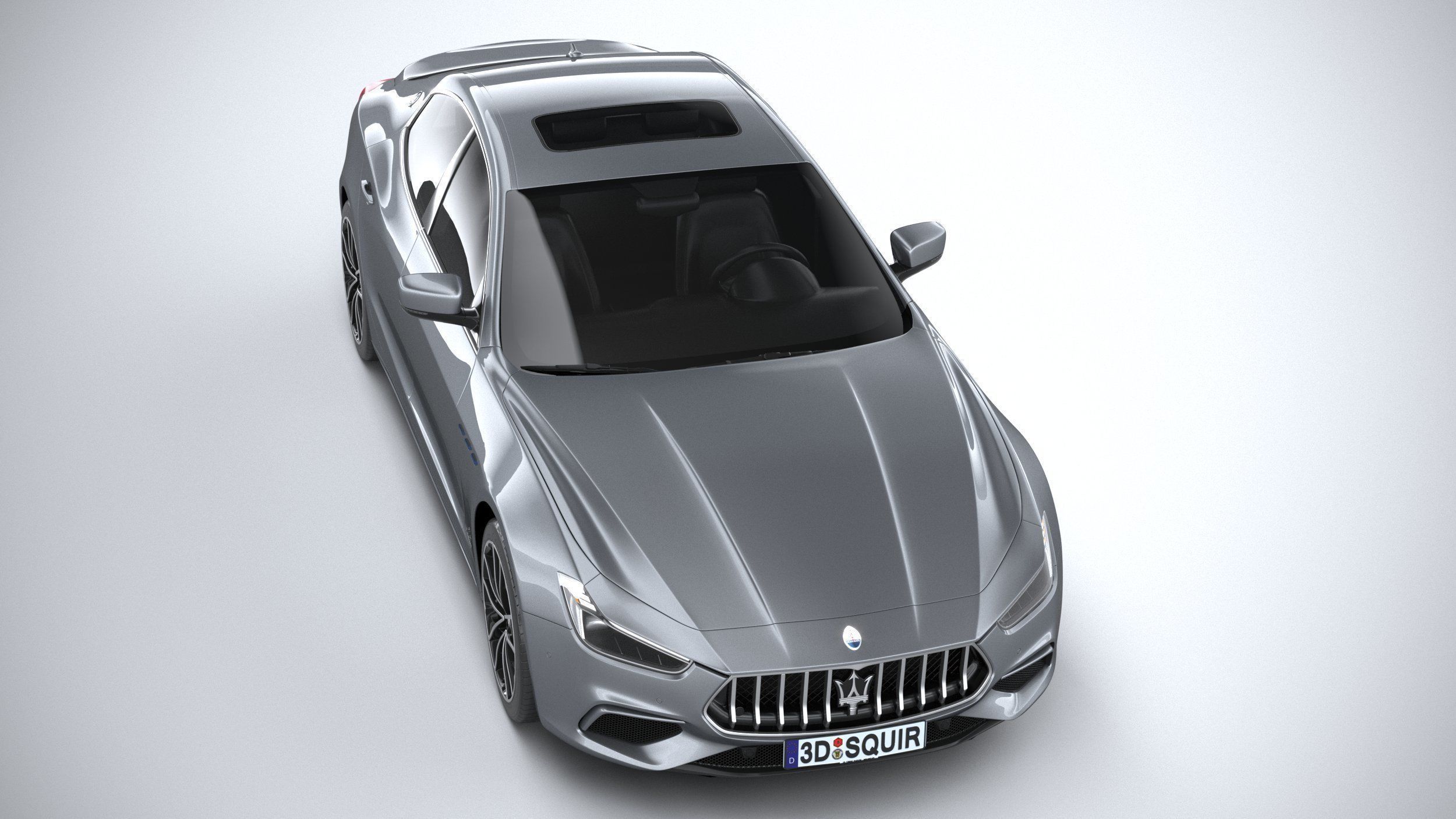 Maserati Ghibli Hybrid 2021 3D model_12