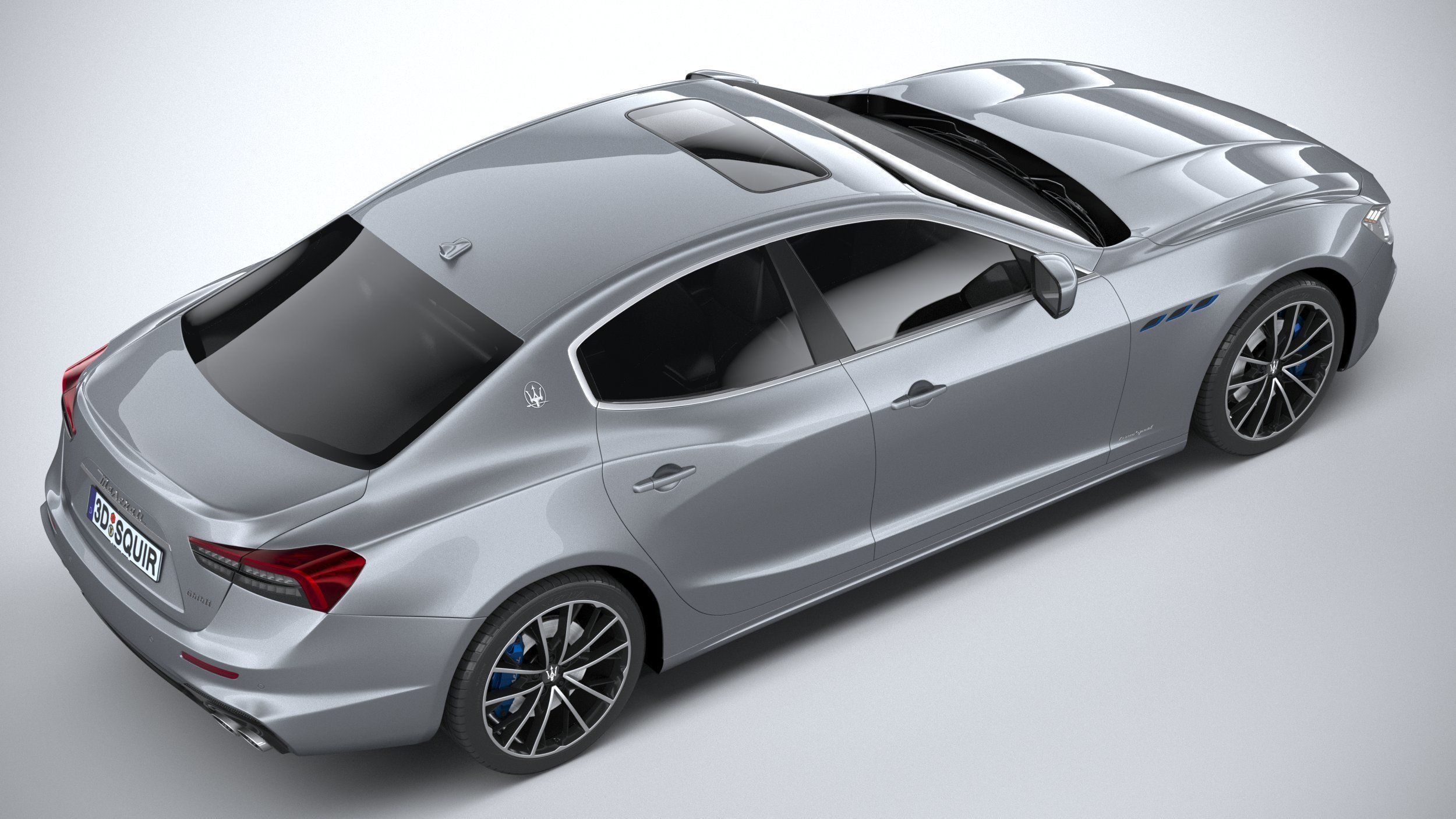Maserati Ghibli Hybrid 2021 3D model_10