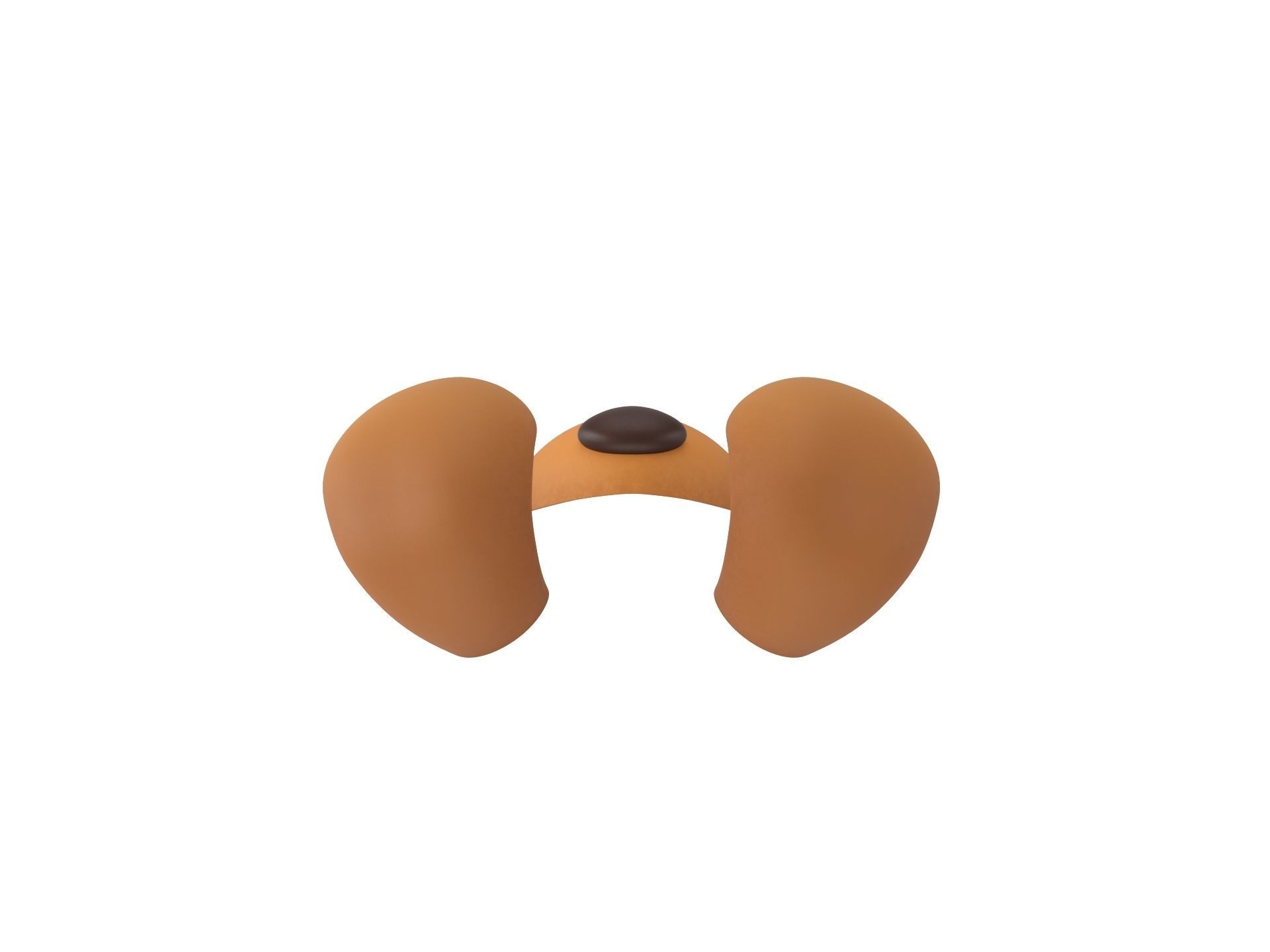 Dog Face 3D model_5