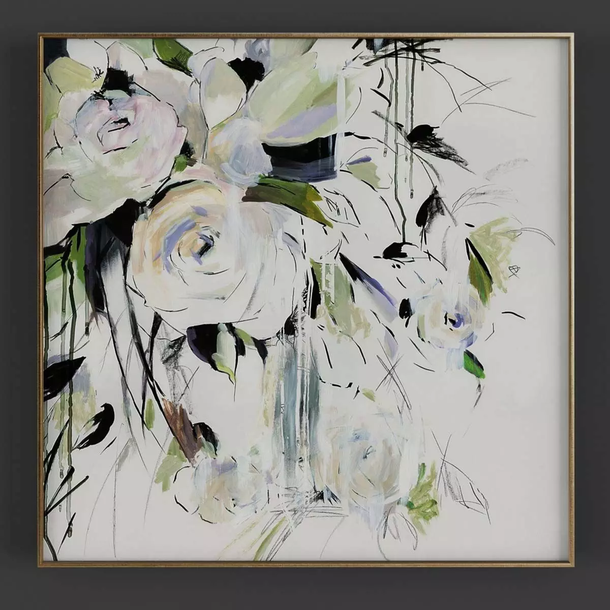 Picture Frames Low-poly 3D model_0