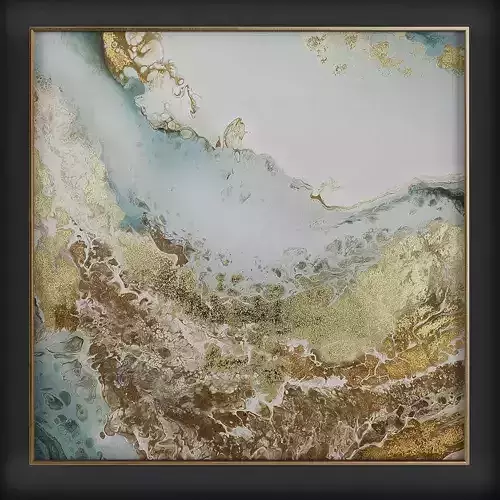 Picture Frames Low-poly 3D model