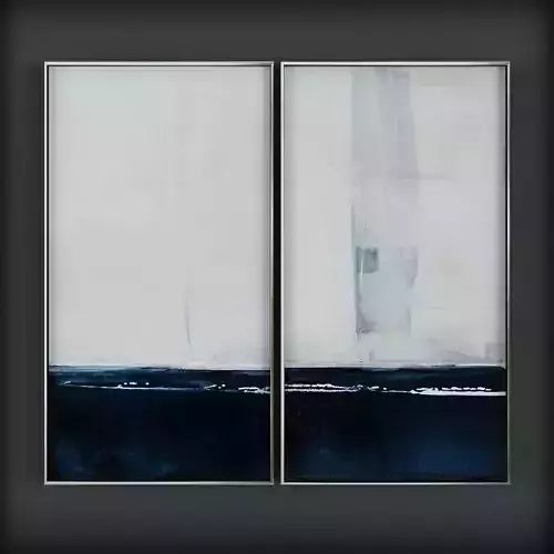 Picture Frames Low-poly 3D model