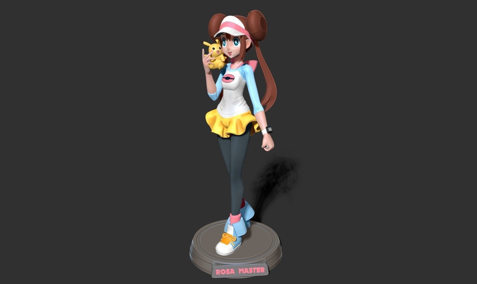Rosa - Pokemon Masters Fanart 3D print model_18