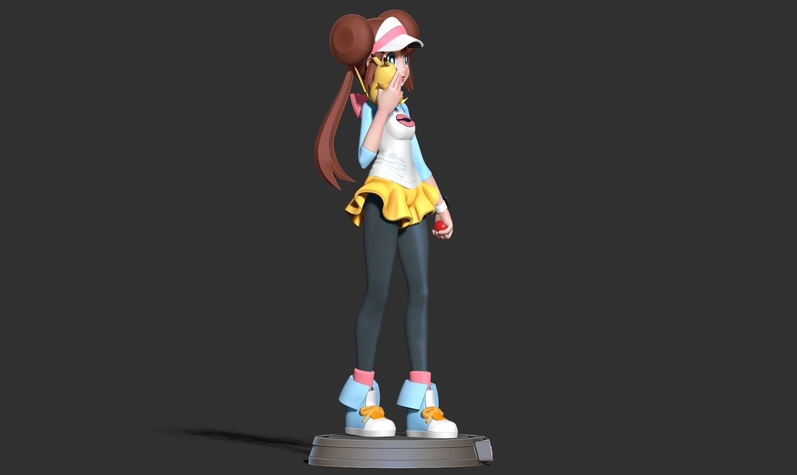 Rosa - Pokemon Masters Fanart 3D print model_13