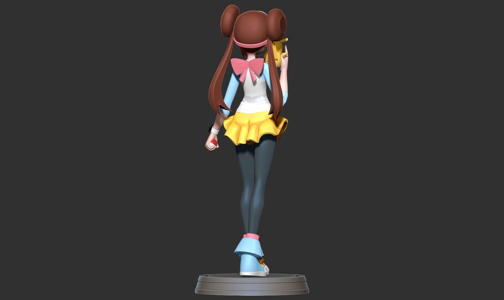 Rosa - Pokemon Masters Fanart 3D print model_7