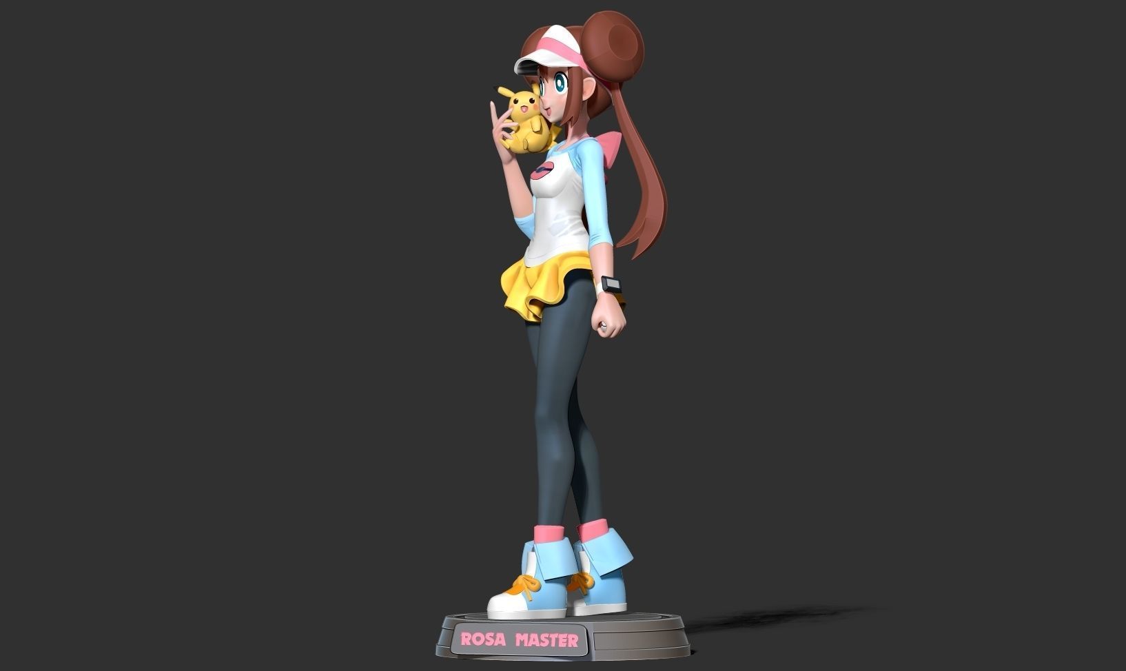 Rosa - Pokemon Masters Fanart 3D print model_14