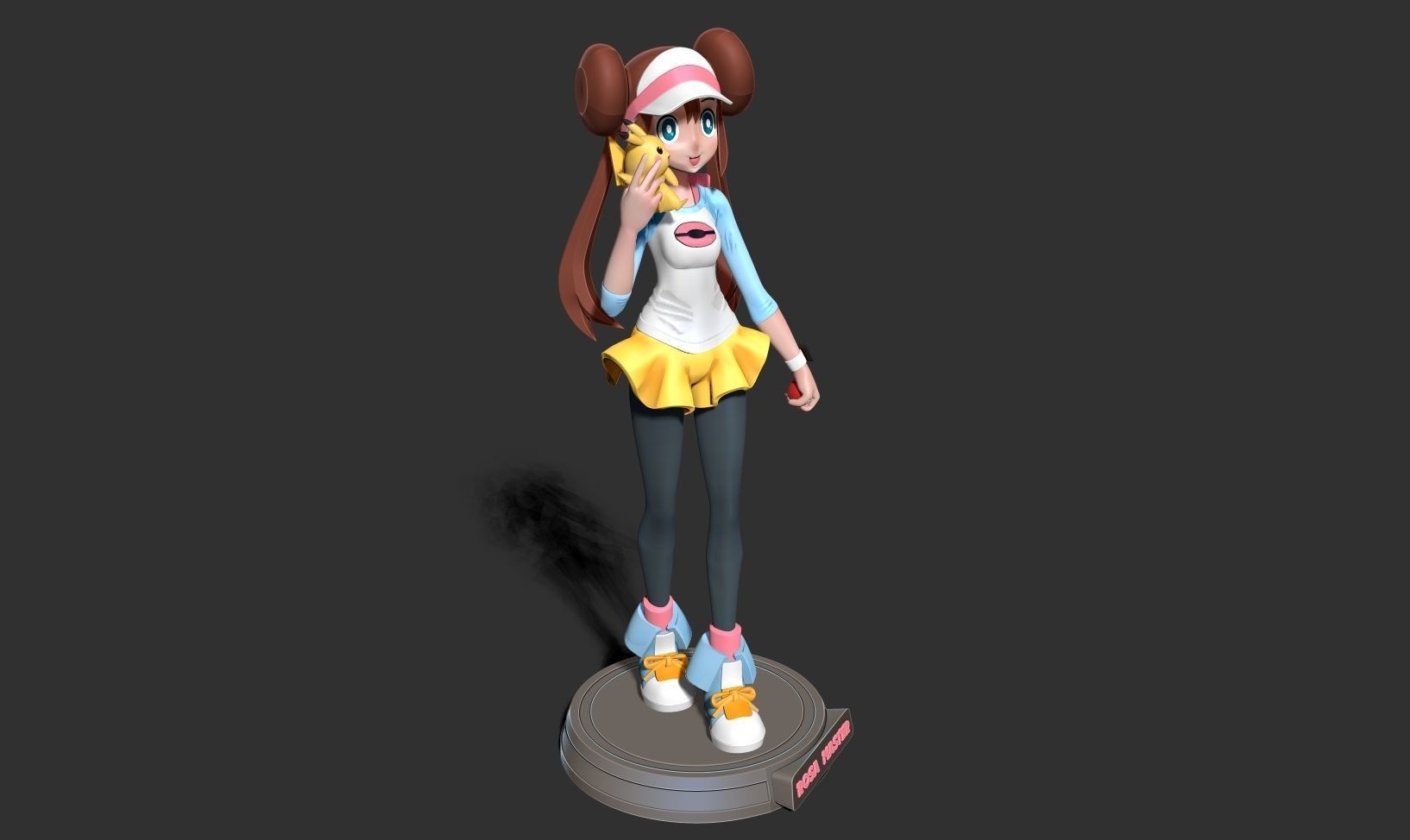Rosa - Pokemon Masters Fanart 3D print model_16