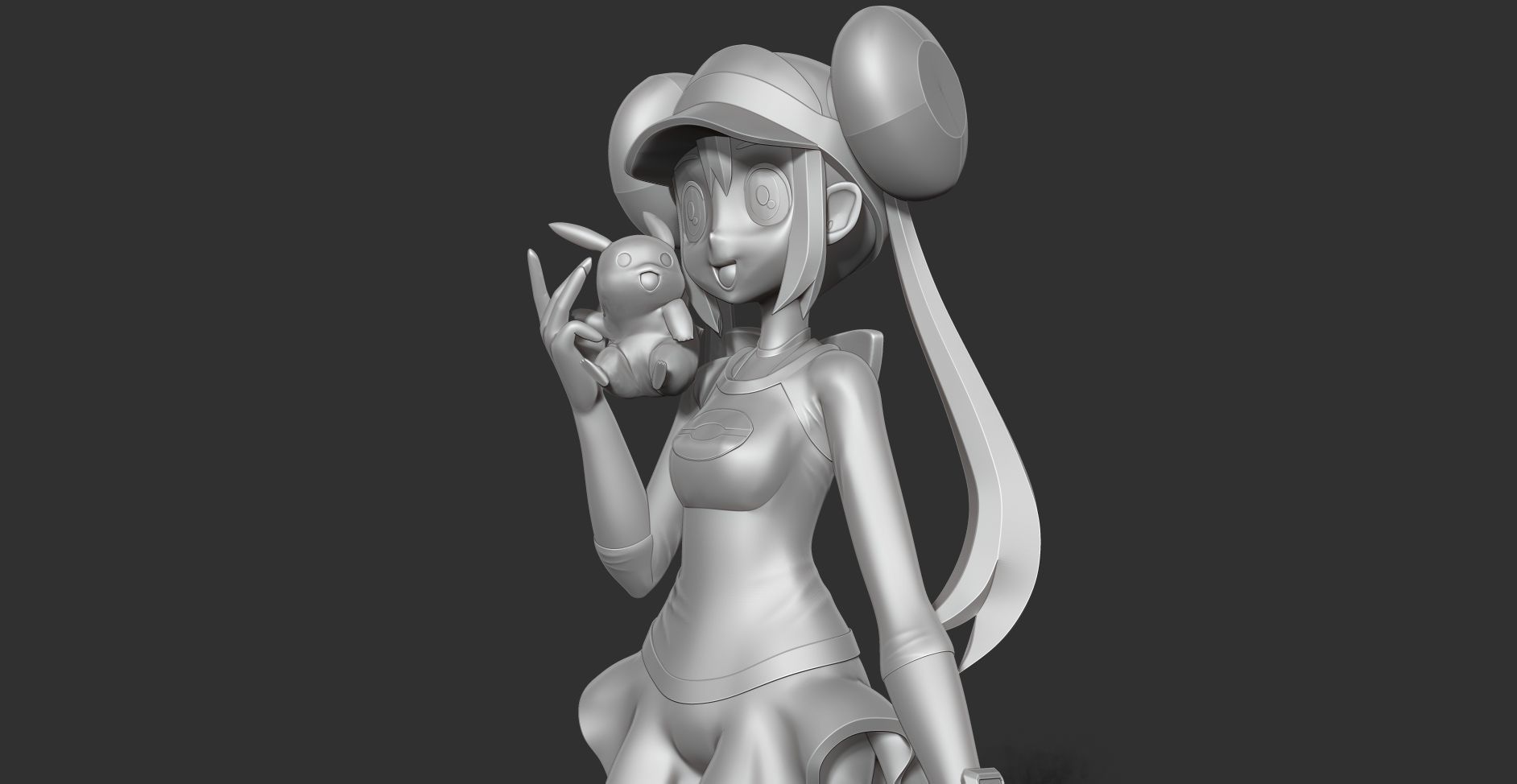 Rosa - Pokemon Masters Fanart 3D print model_8