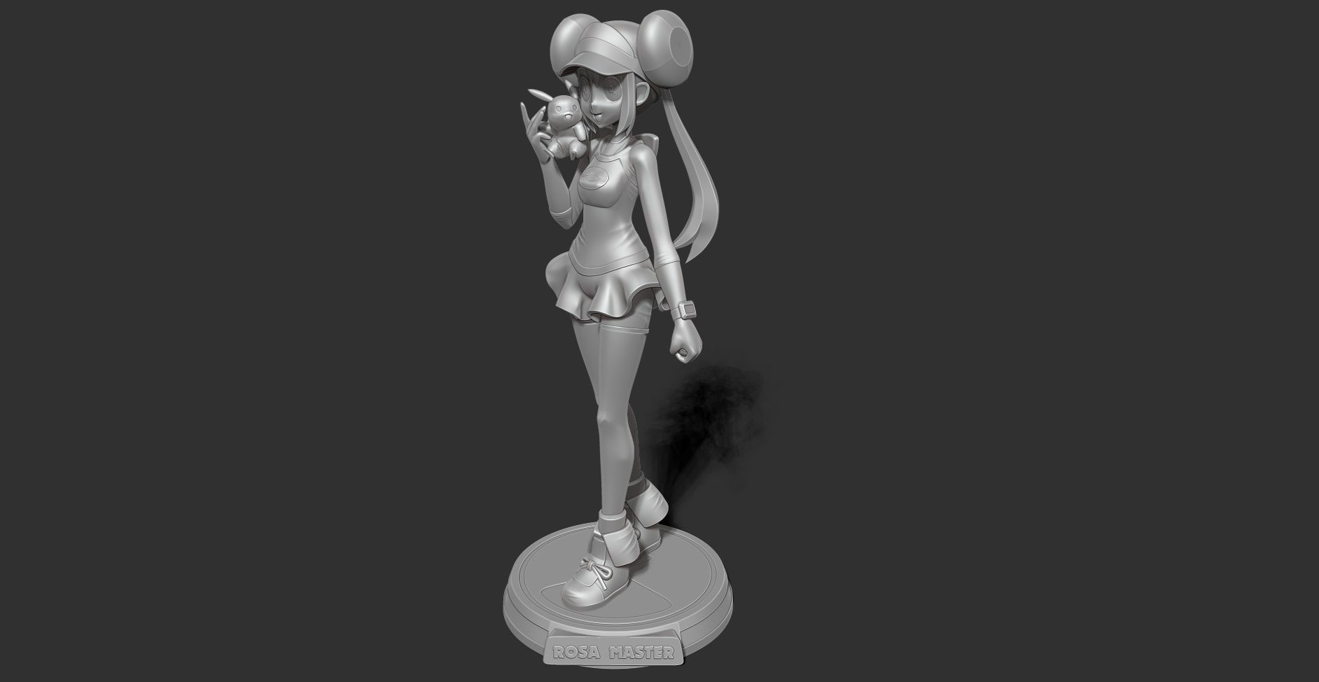 Rosa - Pokemon Masters Fanart 3D print model_19
