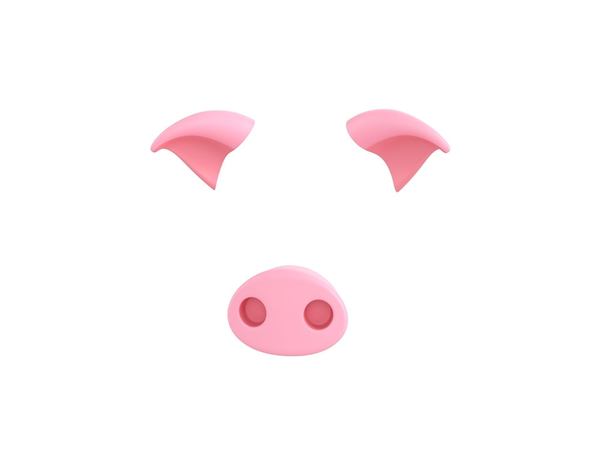 Animal Face Pack 3D model_1