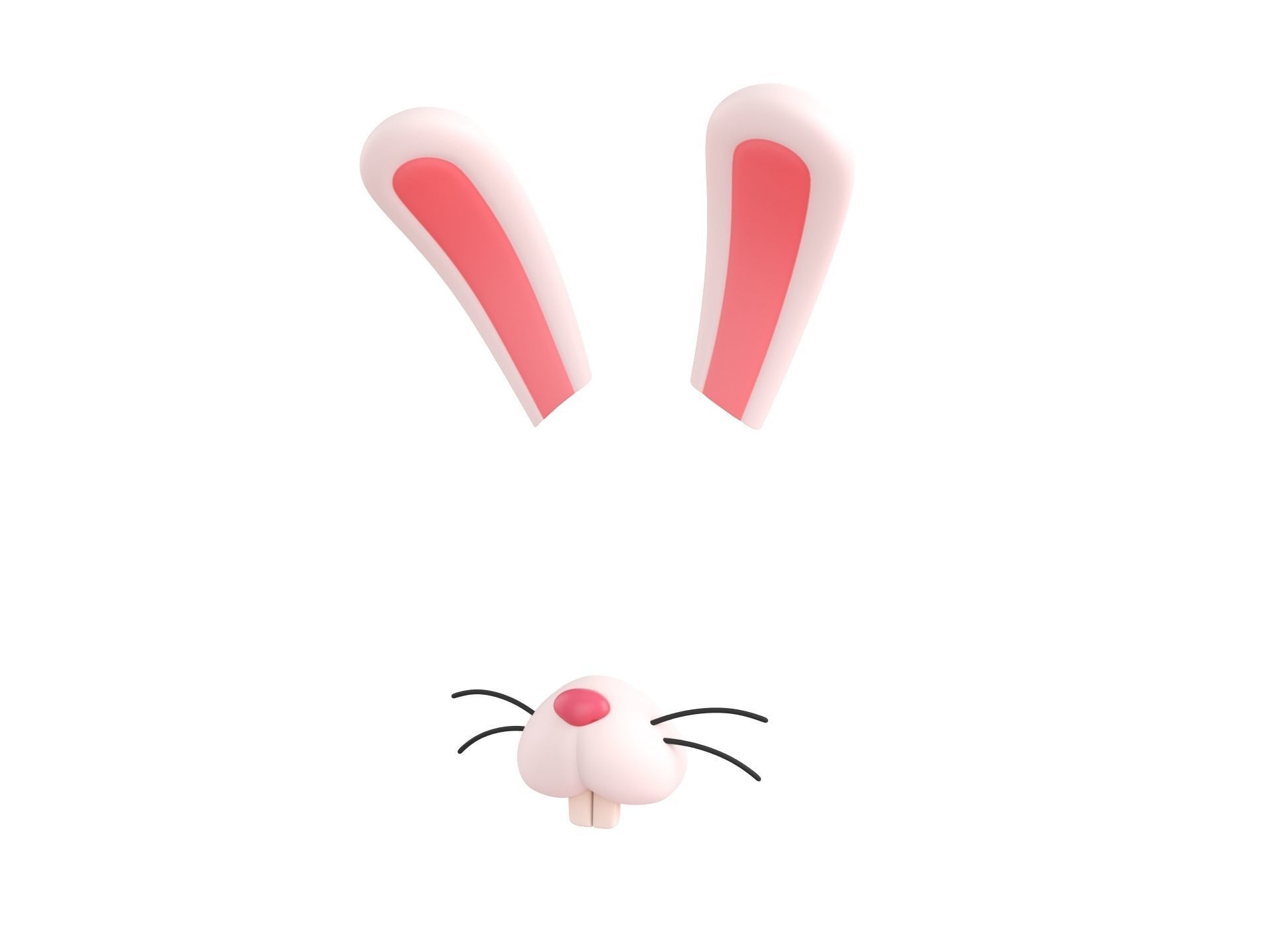 Animal Face Pack 3D model_3