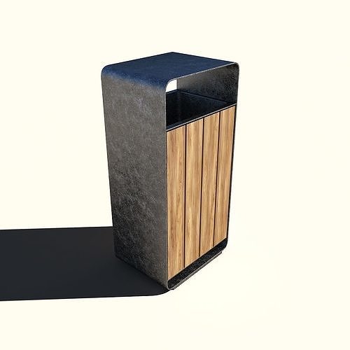 Trash can 3D model