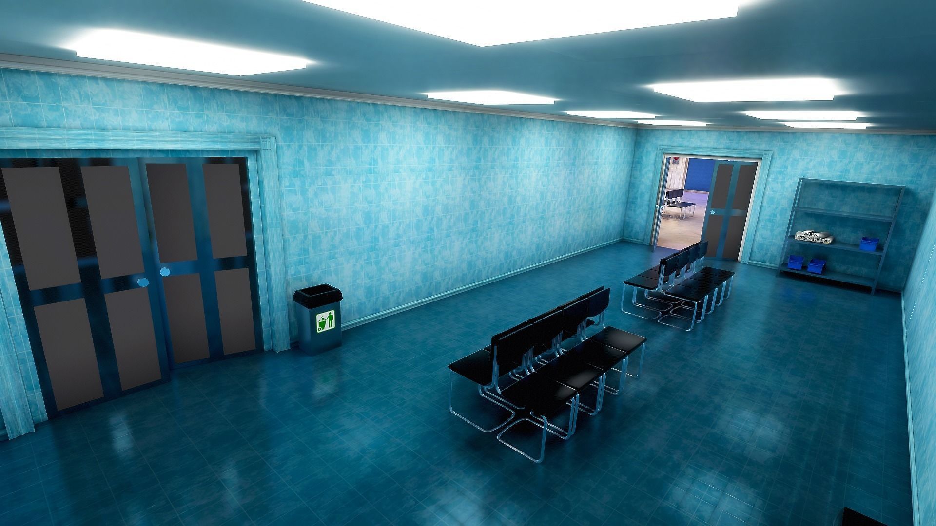 Modern Clinic Vol-1 Low-poly 3D model_3