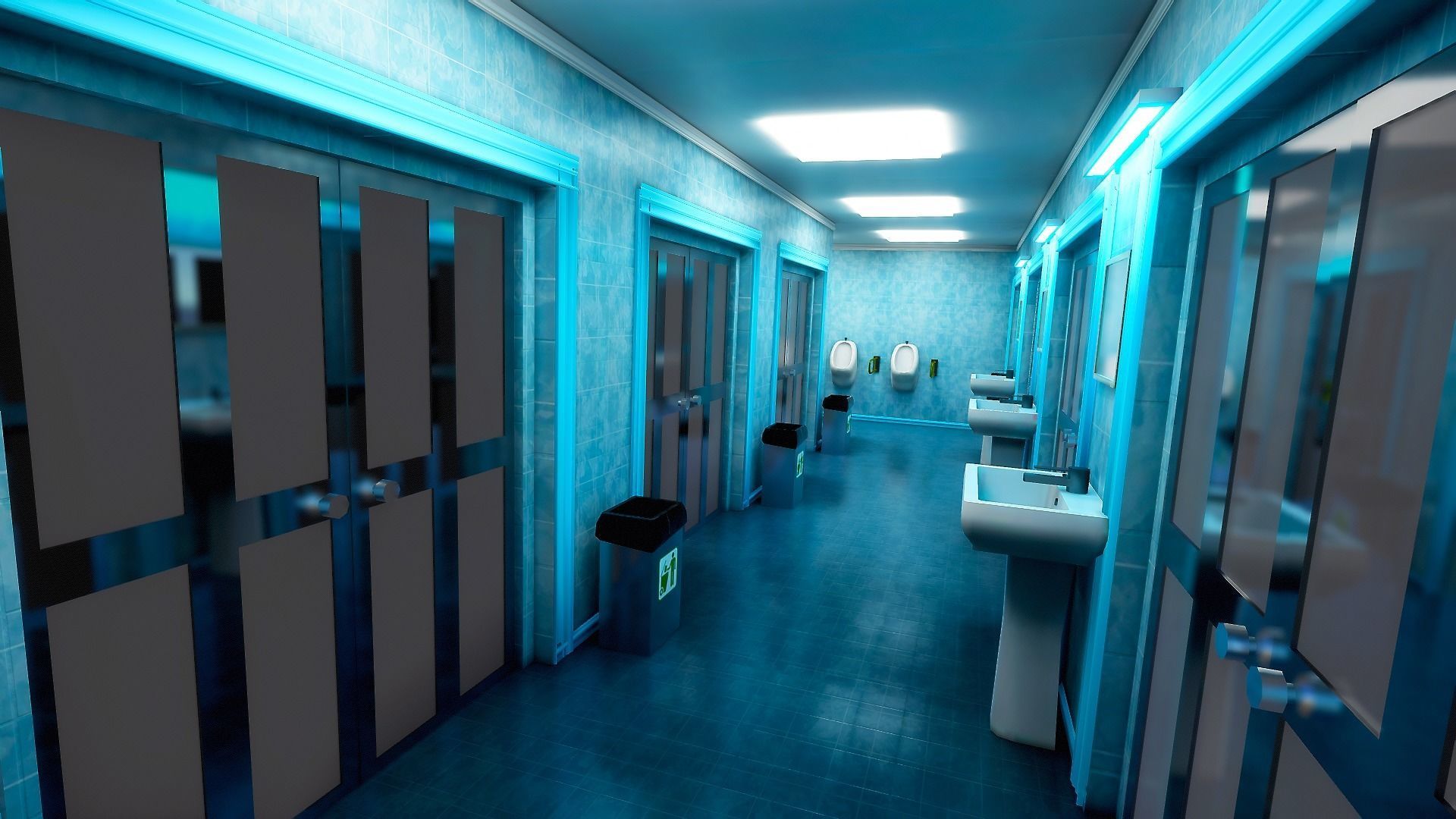 Modern Clinic Vol-1 Low-poly 3D model_16