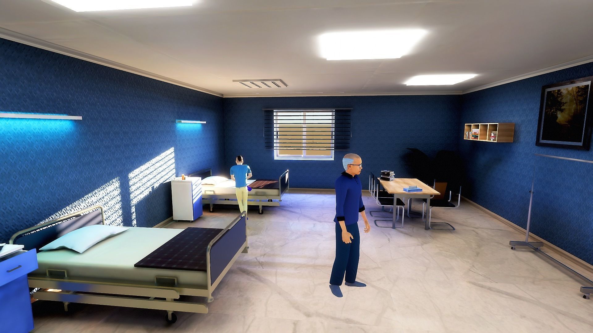 Modern Clinic Vol-1 Low-poly 3D model_10