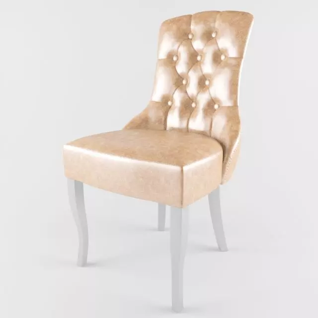 Classic chair 3D model_0