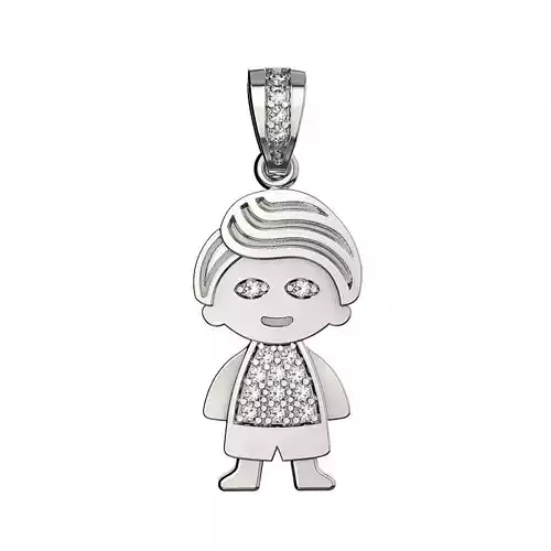 N134 Boy Pendant