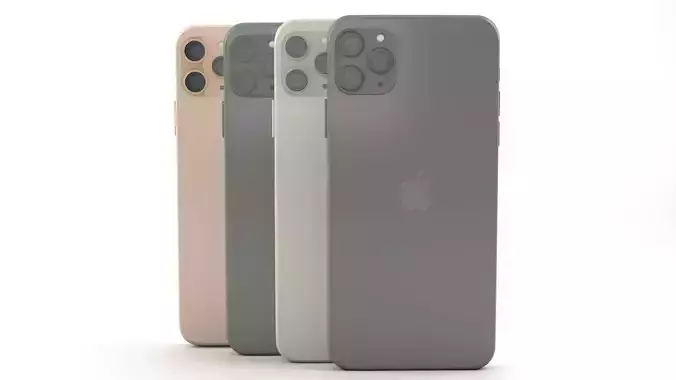 Apple iPhone 11 Pro Max 3D Models