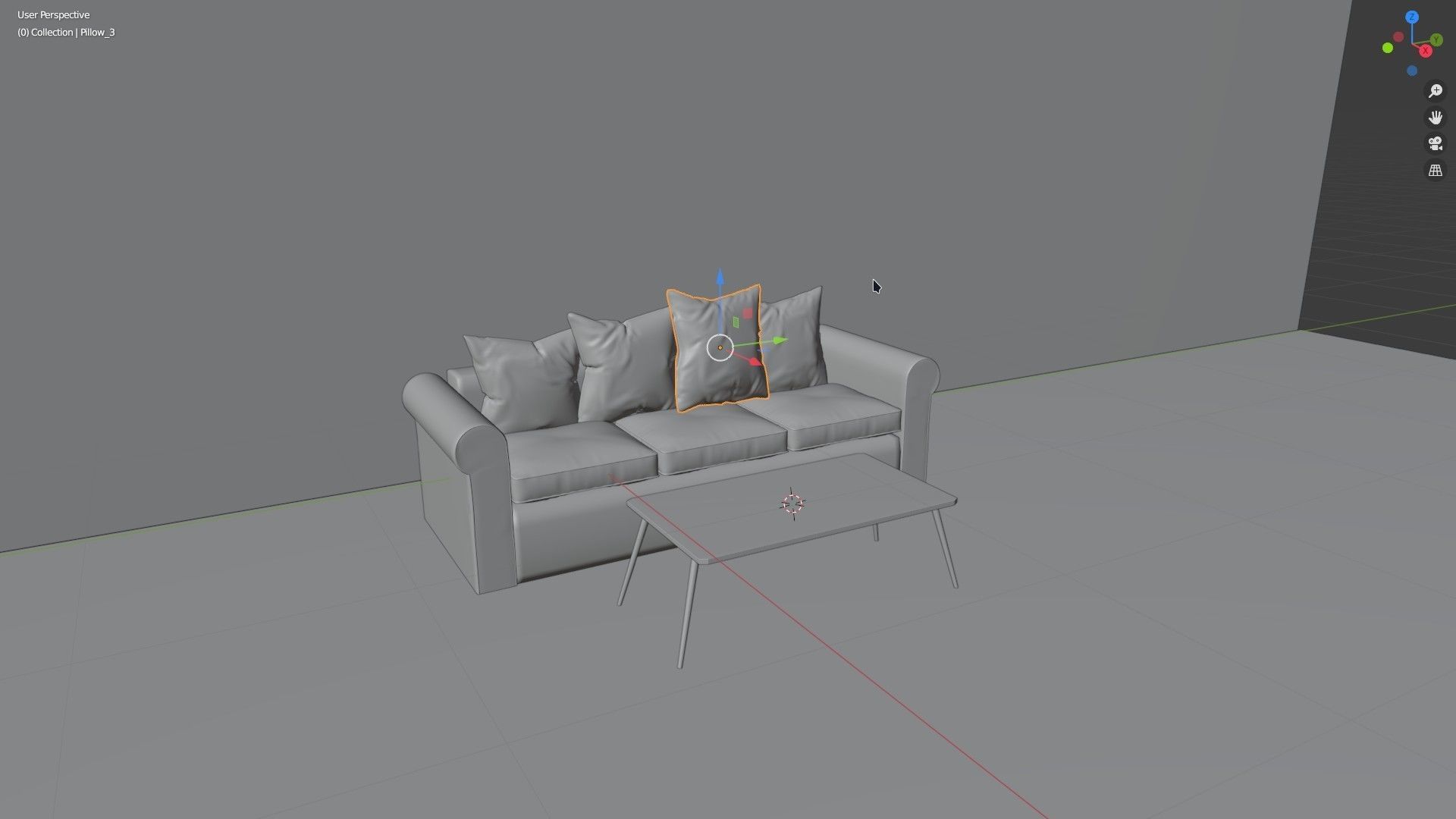Ikea Sofa for Archviz Modelling 3D model_1