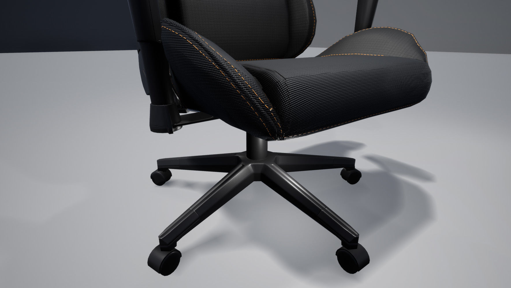 Gaming Chair Low-poly 3D model_18
