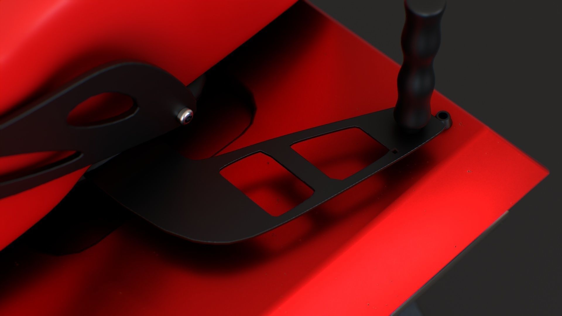 ST 4050H  Sublimation T Shirt Heat Press Machine - Flat Bed Iron Low-poly 3D model_22