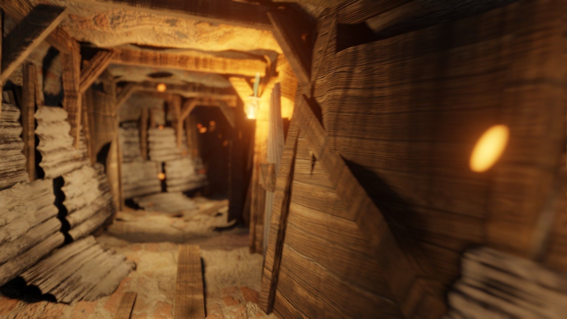 modular mining tunnel or cave with 4k pbr textures Low-poly 3D model_4