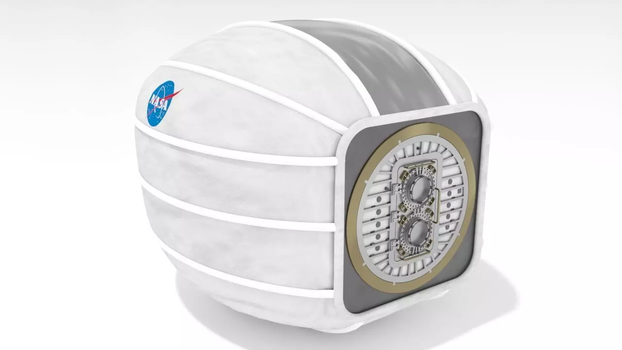 Module Landed on Moon surface   3D model_0