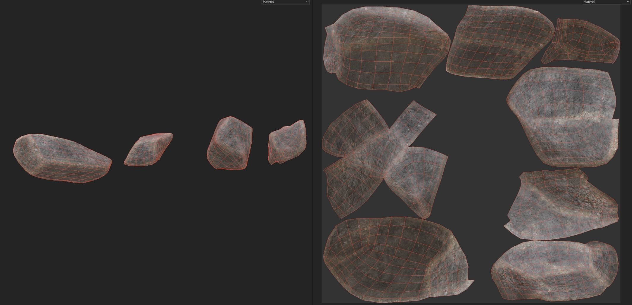 Module Landed on Moon surface   3D model_15