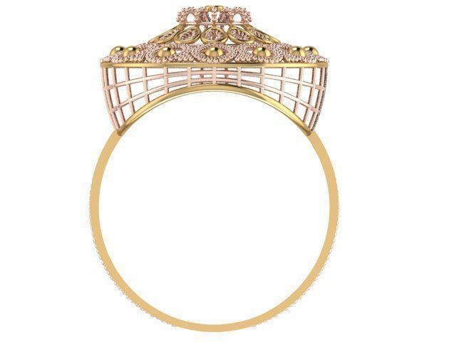 Ring With Full Worked 16 3D print model_2